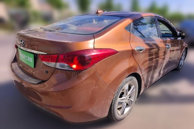 Used Hyundai Elantra (5th Generation / Langdong) 2012 1.6L Manual Leading Model Rear Right 45 Deg