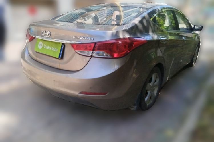 Used Hyundai Elantra (5th Generation / Langdong) 2012 1.6L Manual Leading Model Rear Right 45 Deg