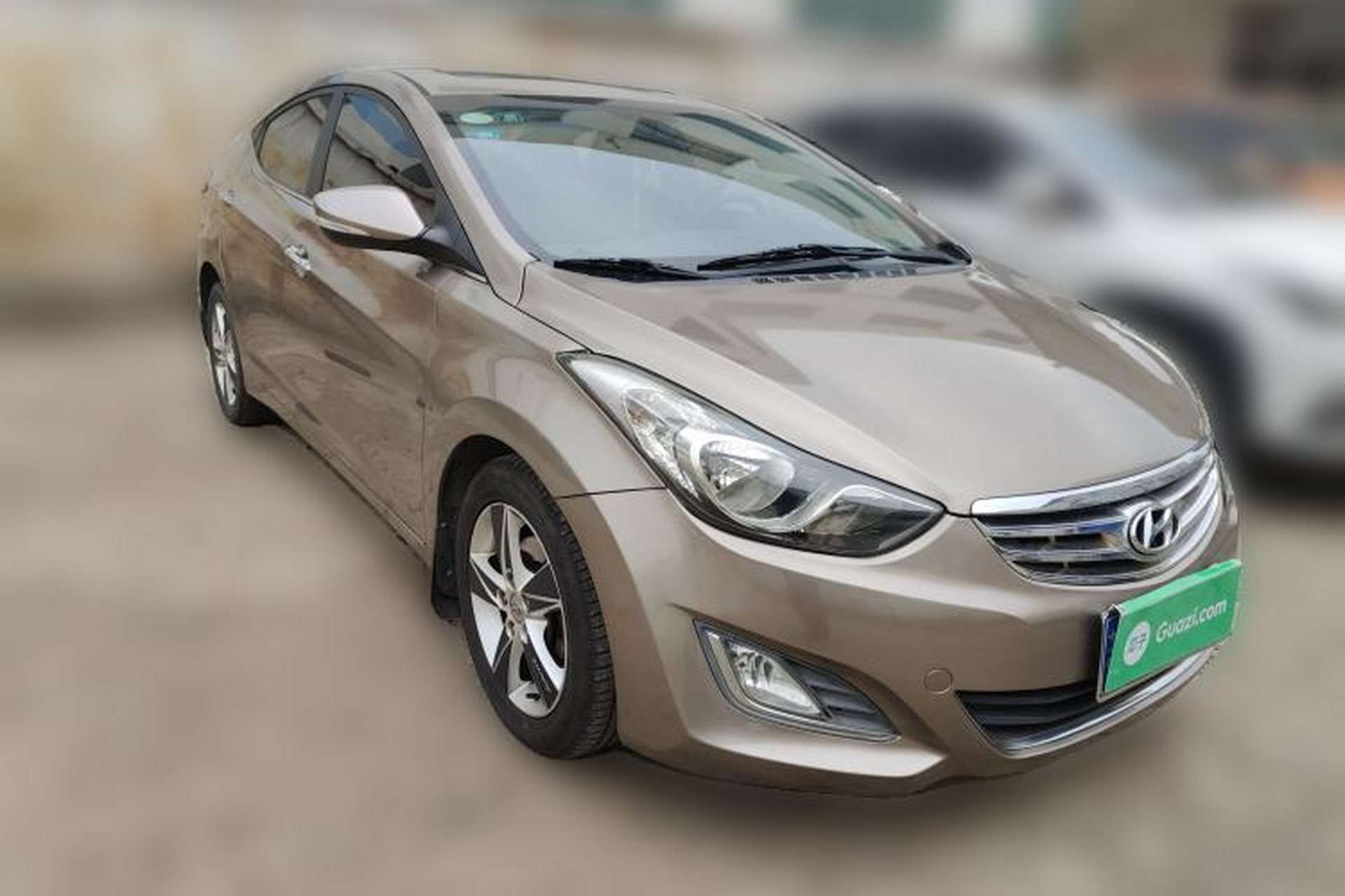Used Hyundai Elantra (5th Generation / Langdong) 2012 1.6L Manual Leading Model Front Right 45 Deg