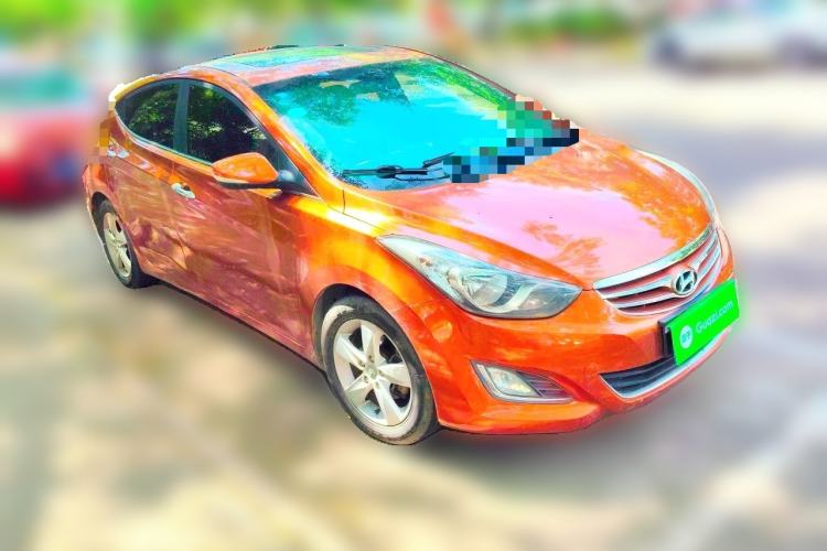 Used Hyundai Elantra (5th Generation / Langdong) 2012 1.6L Manual Leading Model Front Right 45 Deg