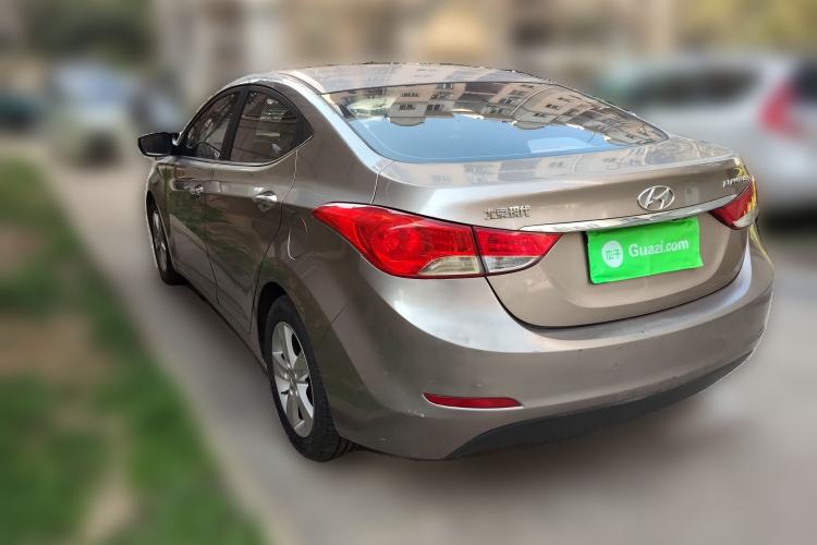 Used Hyundai Elantra (5th Generation / Langdong) 2012 1.6L Manual Leading Model Rear Left 45 Deg
