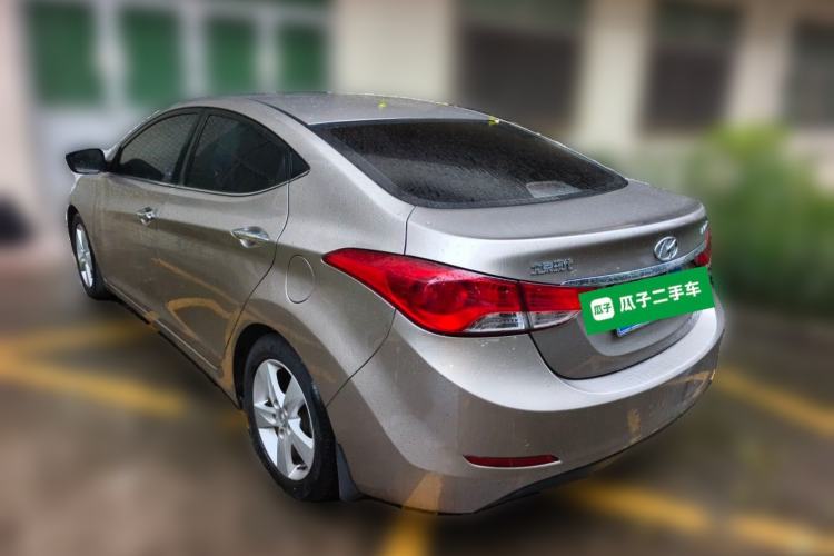 Used Hyundai Elantra (5th Generation / Langdong) 2012 1.6L Automatic Prestige Model Rear Left 45 Deg