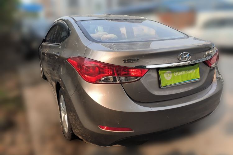 Used Hyundai Elantra (5th Generation / Langdong) 2012 1.6L Automatic Fashion Edition Rear Left 45 Deg