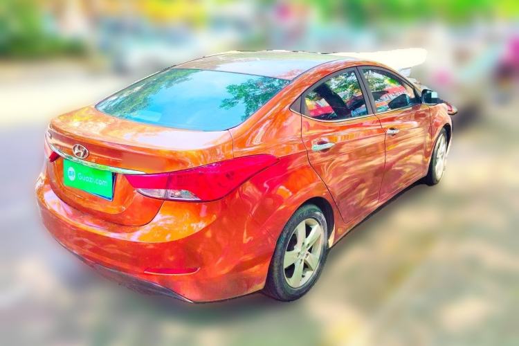 Used Hyundai Elantra (5th Generation / Langdong) 2012 1.6L Manual Leading Model Rear Right 45 Deg