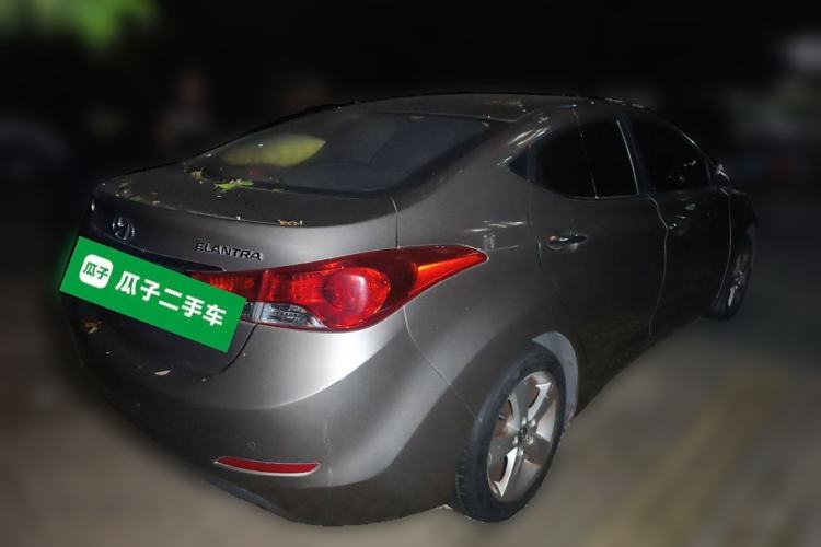 Used Hyundai Elantra (5th Generation / Langdong) 2012 1.6L Automatic Prestige Model Rear Right 45 Deg