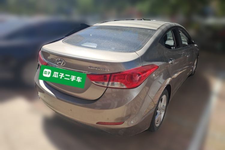 Used Hyundai Elantra (5th Generation / Langdong) 2012 1.6L Automatic Prestige Model Rear Right 45 Deg