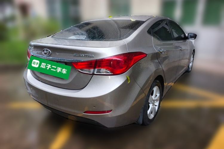Used Hyundai Elantra (5th Generation / Langdong) 2012 1.6L Automatic Prestige Model Rear Right 45 Deg
