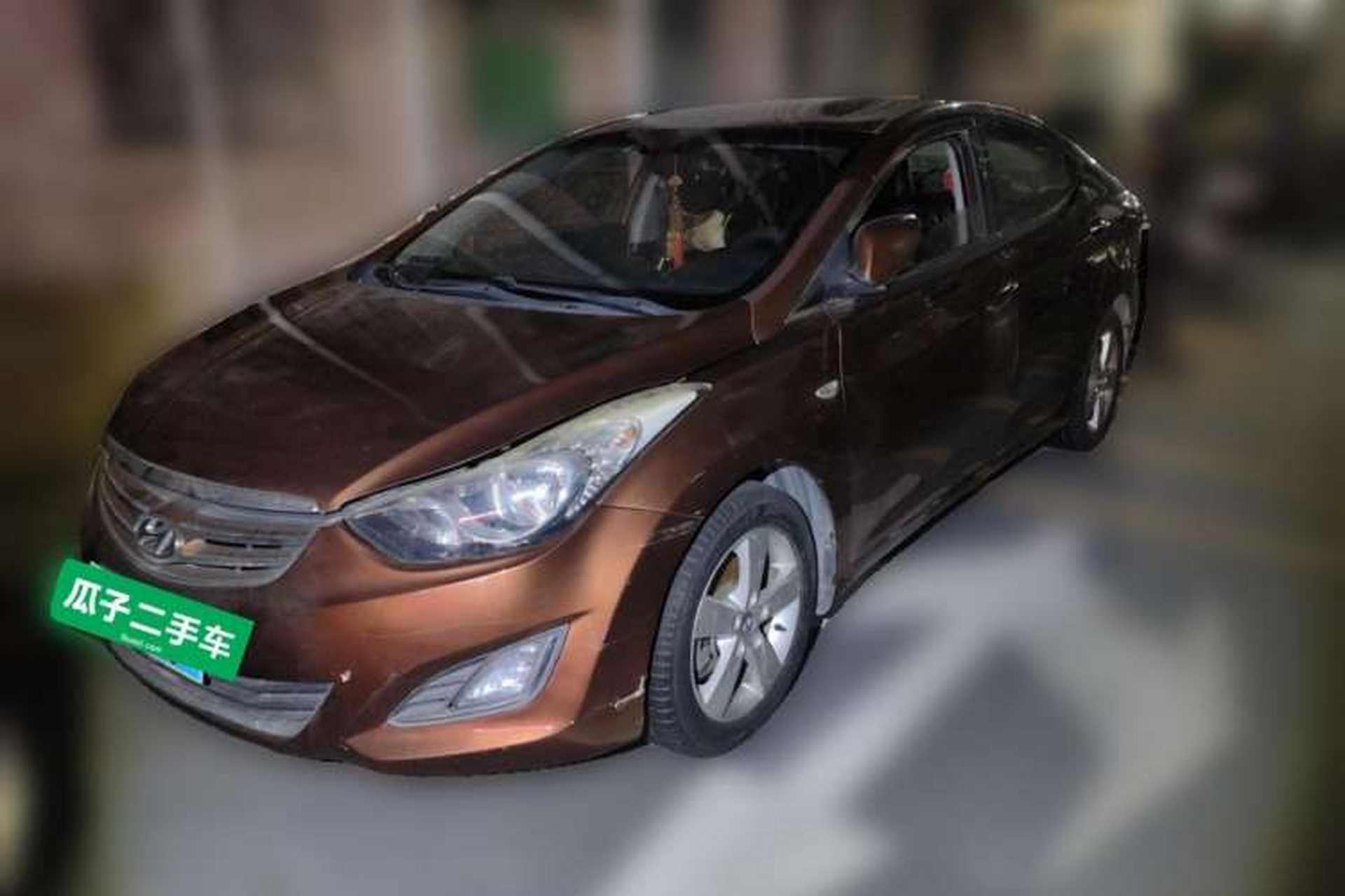 Used Hyundai Elantra (5th Generation / Langdong) 2012 1.6L Automatic Fashion Edition Front Left 45 Deg
