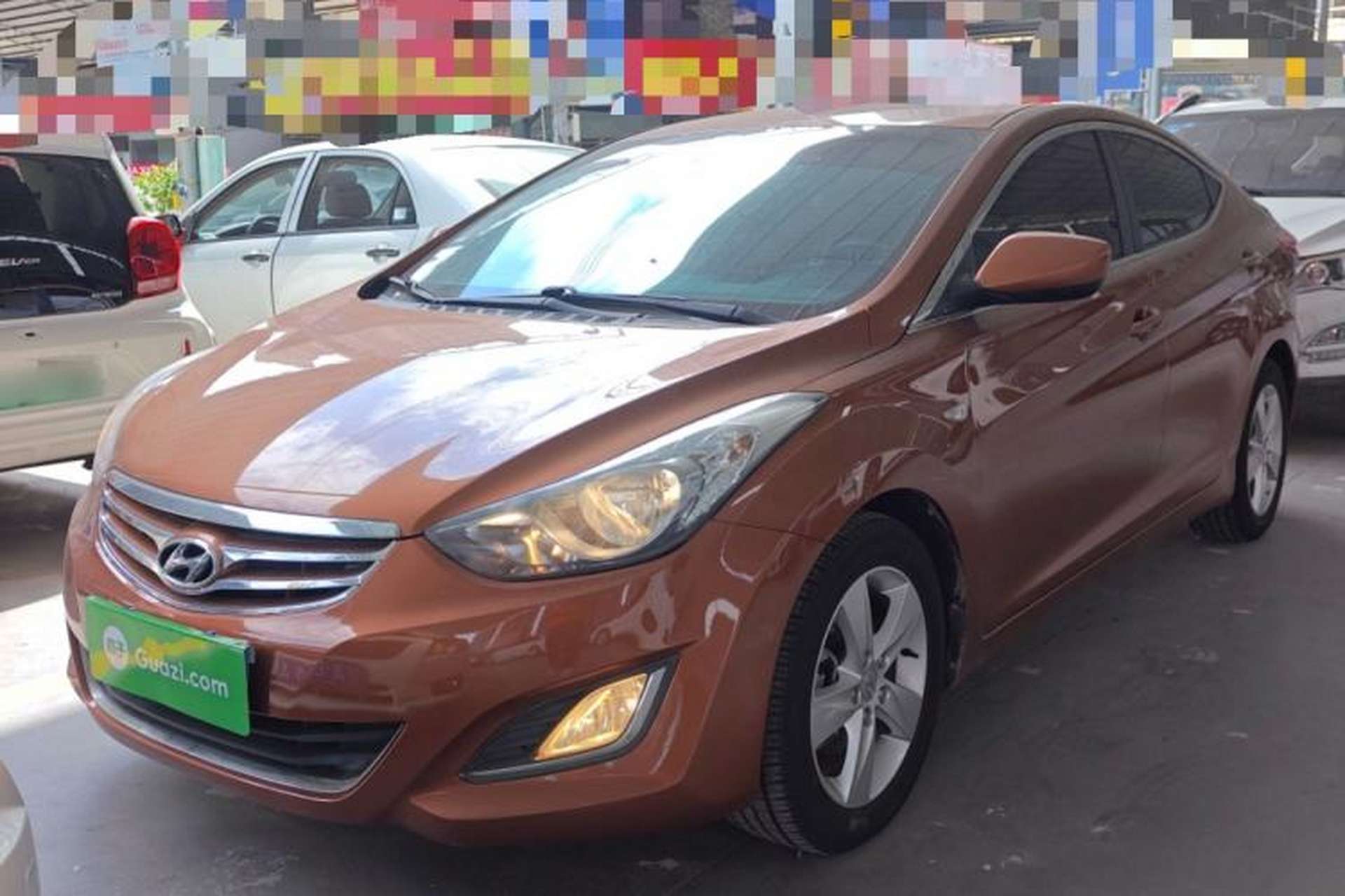 Used Hyundai Elantra (5th Generation / Langdong) 2012 1.6L Automatic Fashion Edition Front Left 45 Deg