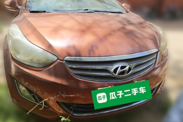 Used Hyundai Elantra (5th Generation / Langdong) 2012 1.6L Manual Leading Model Front Right 45 Deg