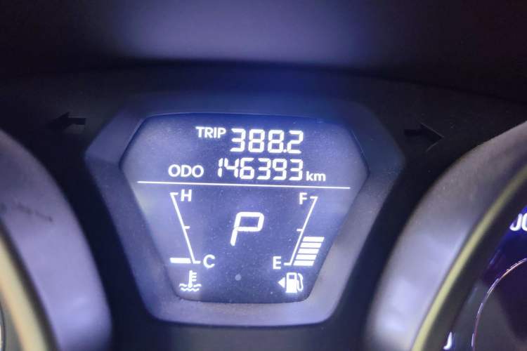 Used Hyundai Elantra (5th Generation / Langdong) 2012 1.6L Automatic Fashion Edition Odometer Close Up