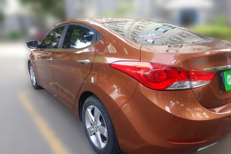 Used Hyundai Elantra (5th Generation / Langdong) 2012 1.6L Manual Leading Model Rear Left 45 Deg