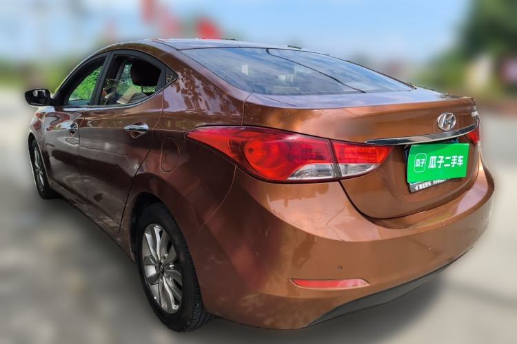Used Hyundai Elantra (5th Generation / Langdong) 2012 1.6L Manual Leading Model Rear Left 45 Deg
