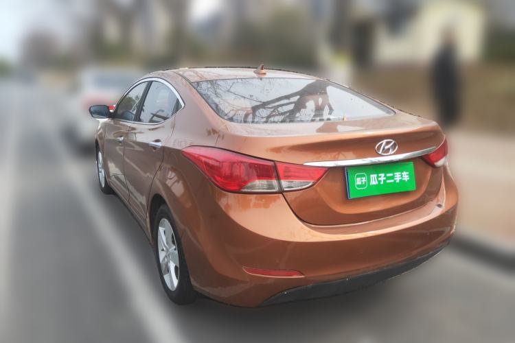 Used Hyundai Elantra (5th Generation / Langdong) 2012 1.6L Manual Leading Model Rear Left 45 Deg