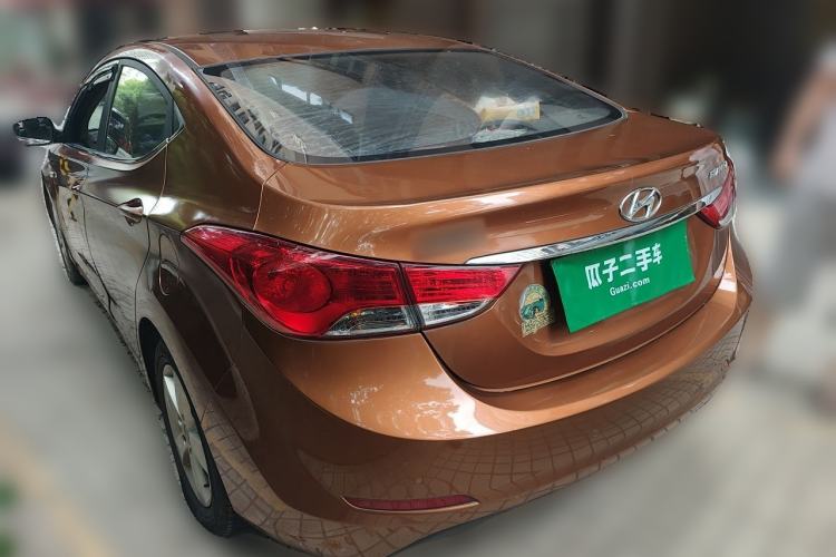 Used Hyundai Elantra (5th Generation / Langdong) 2012 1.6L Automatic Fashion Edition Rear Left 45 Deg