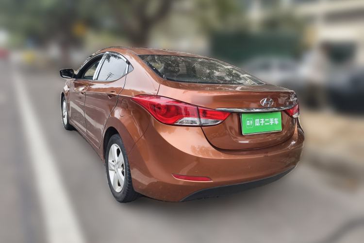 Used Hyundai Elantra (5th Generation / Langdong) 2012 1.6L Automatic Leading Model Rear Left 45 Deg