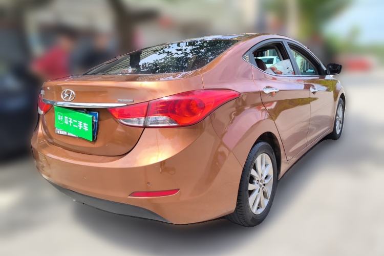 Used Hyundai Elantra (5th Generation / Langdong) 2012 1.6L Manual Leading Model Rear Right 45 Deg
