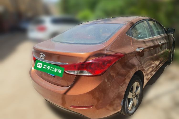 Used Hyundai Elantra (5th Generation / Langdong) 2012 1.6L Manual Leading Model Rear Right 45 Deg