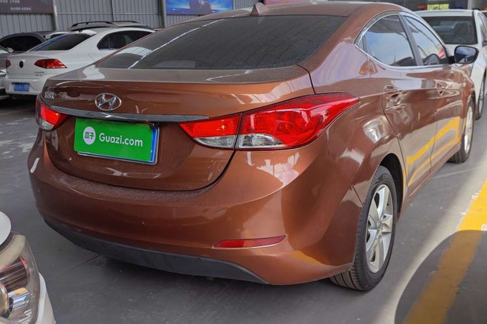 Used Hyundai Elantra (5th Generation / Langdong) 2012 1.6L Automatic Fashion Edition Rear Right 45 Deg