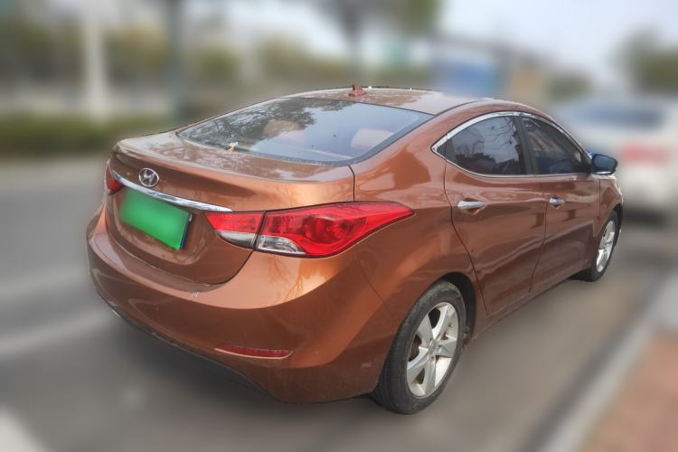 Used Hyundai Elantra (5th Generation / Langdong) 2012 1.6L Manual Leading Model Rear Right 45 Deg