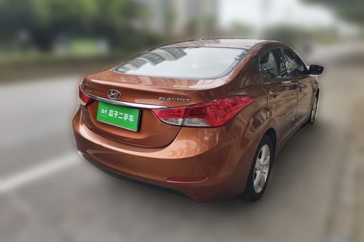 Used Hyundai Elantra (5th Generation / Langdong) 2012 1.6L Automatic Leading Model Rear Right 45 Deg