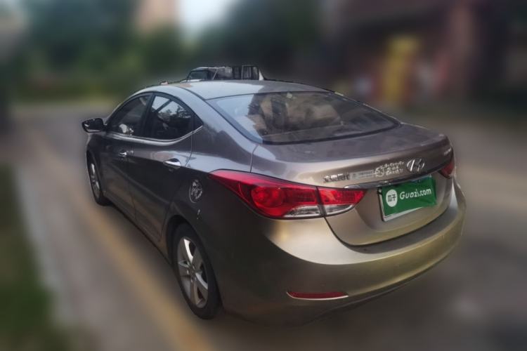 Used Hyundai Elantra (5th Generation / Langdong) 2012 1.6L Automatic Leading Model Rear Left 45 Deg