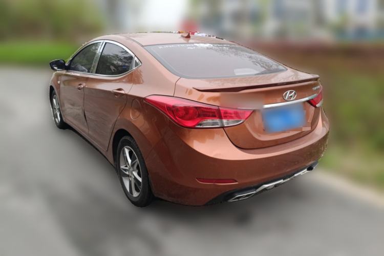 Used Hyundai Elantra (5th Generation / Langdong) 2012 1.6L Automatic Fashion Edition Rear Left 45 Deg