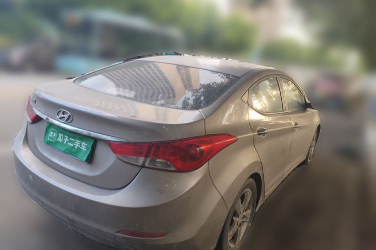 Used Hyundai Elantra (5th Generation / Langdong) 2012 1.6L Manual Leading Model Rear Right 45 Deg