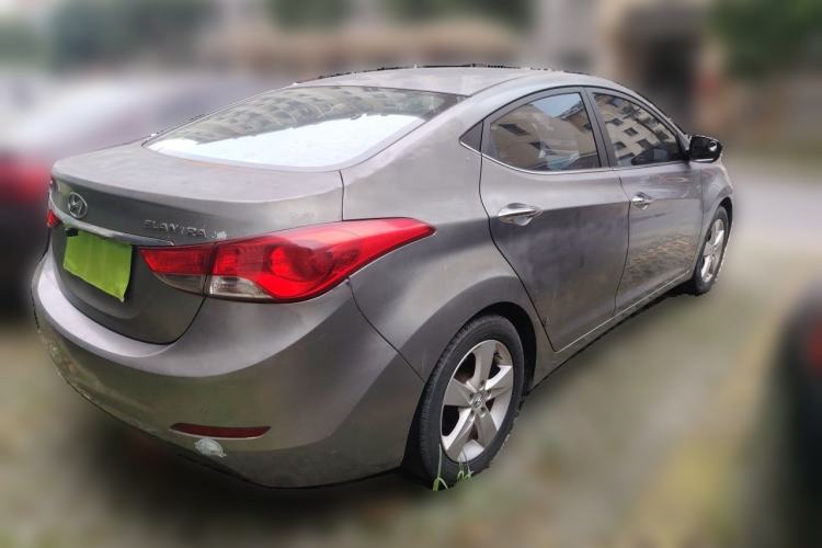 Used Hyundai Elantra (5th Generation / Langdong) 2012 1.6L Manual Leading Model Rear Right 45 Deg