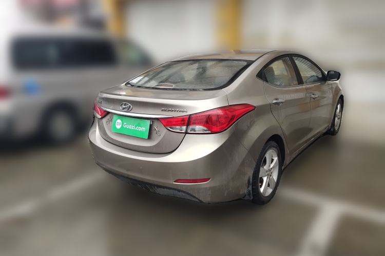 Used Hyundai Elantra (5th Generation / Langdong) 2012 1.6L Manual Leading Model Rear Right 45 Deg