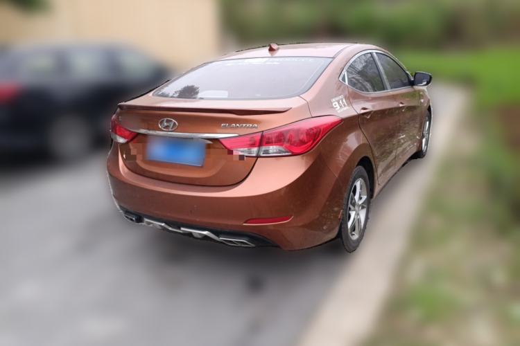 Used Hyundai Elantra (5th Generation / Langdong) 2012 1.6L Automatic Fashion Edition Rear Right 45 Deg