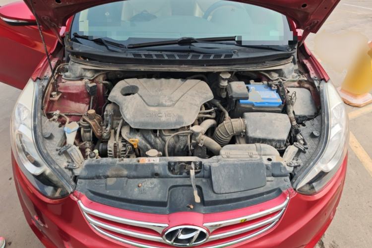 Used Hyundai Elantra (5th Generation / Langdong) 2012 1.6L Automatic Prestige Model Engine Bay
