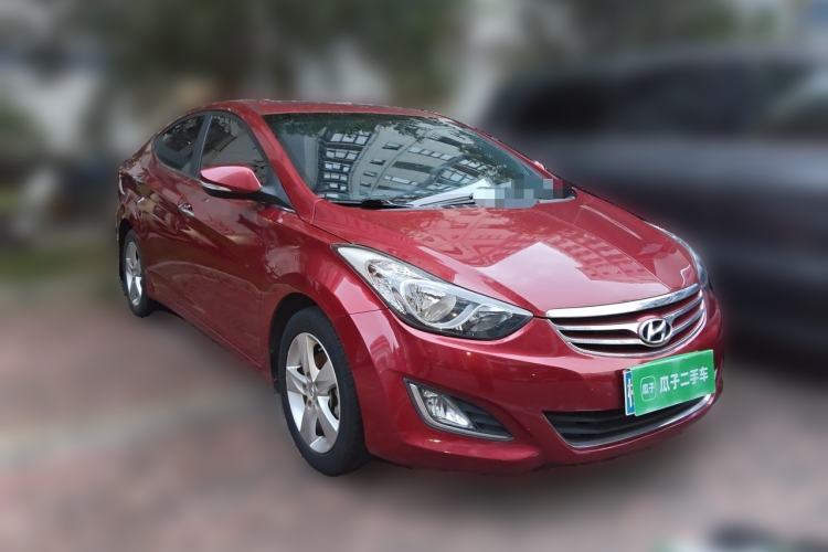 Used Hyundai Elantra (5th Generation / Langdong) 2012 1.6L Automatic Prestige Model Front Right 45 Deg