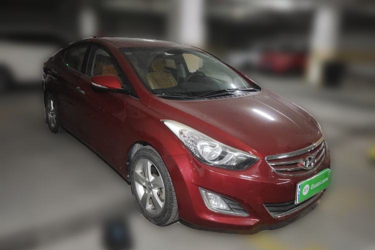 Used Hyundai Elantra (5th Generation / Langdong) 2012 1.6L Manual Leading Model Front Right 45 Deg