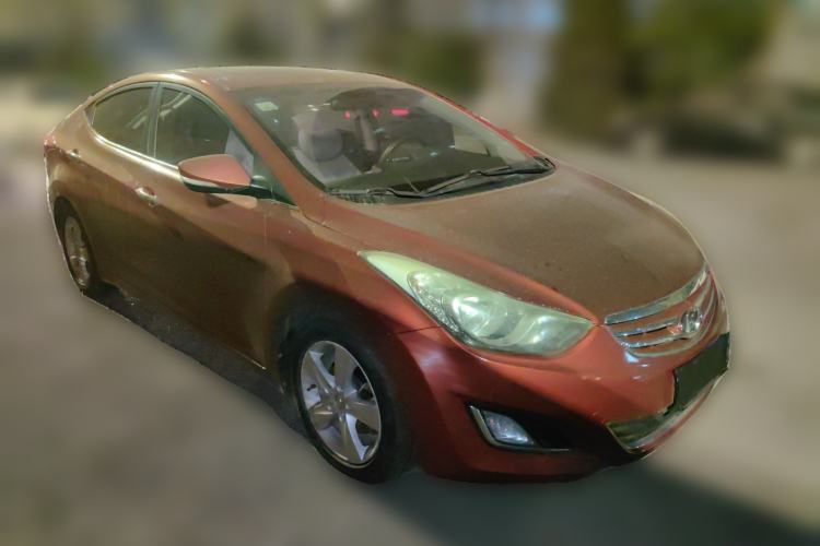 Used Hyundai Elantra (5th Generation / Langdong) 2012 1.6L Manual Leading Model Front Right 45 Deg