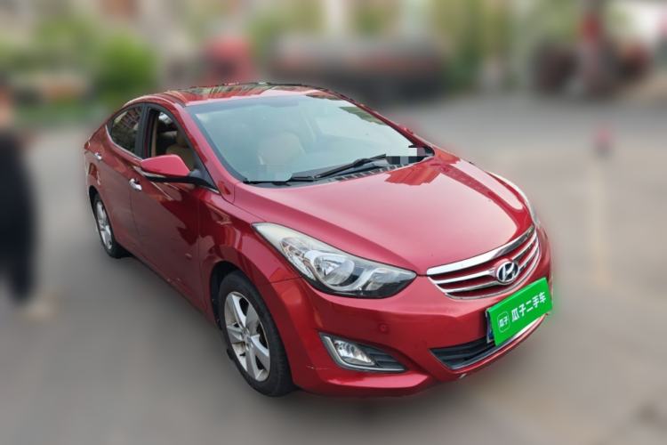 Used Hyundai Elantra (5th Generation / Langdong) 2012 1.6L Automatic Prestige Model Front Right 45 Deg