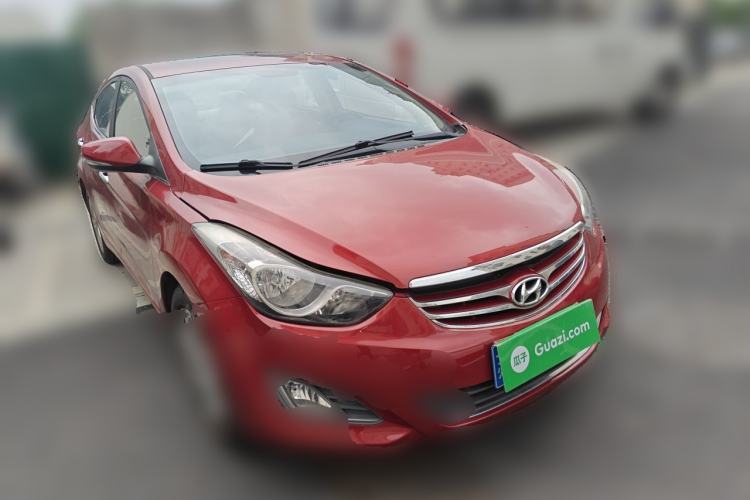 Used Hyundai Elantra (5th Generation / Langdong) 2012 1.6L Automatic Prestige Model Front Right 45 Deg