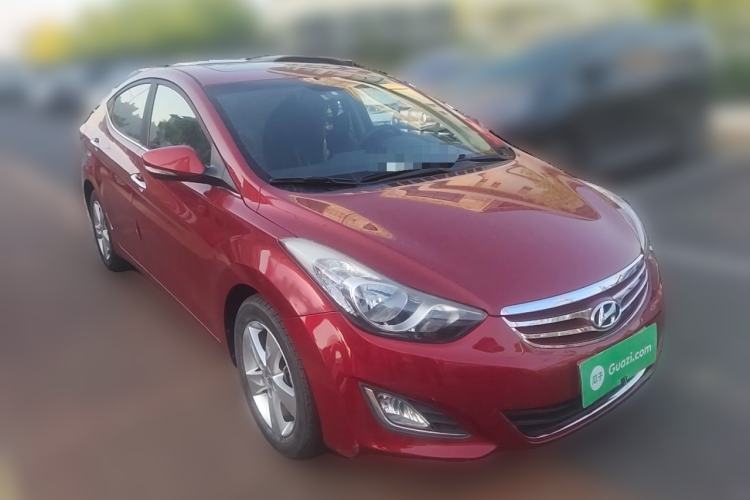 Used Hyundai Elantra (5th Generation / Langdong) 2012 1.6L Automatic Leading Model Front Right 45 Deg