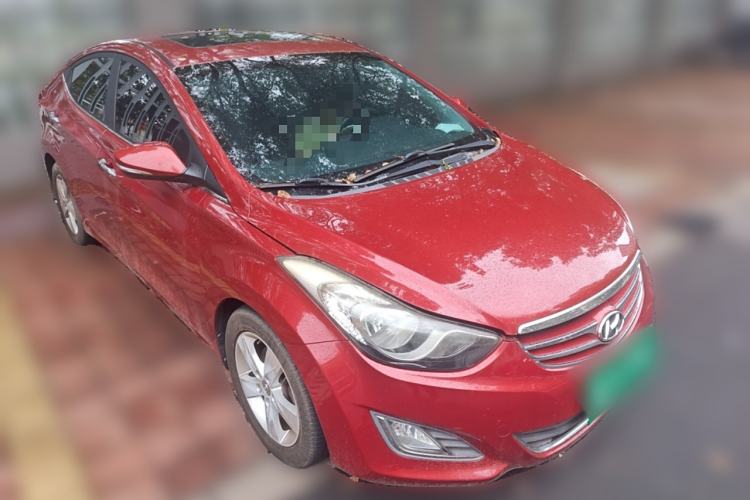 Used Hyundai Elantra (5th Generation / Langdong) 2012 1.6L Automatic Leading Model Front Right 45 Deg