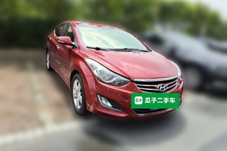 Used Hyundai Elantra (5th Generation / Langdong) 2012 1.6L Automatic Leading Model Front Right 45 Deg