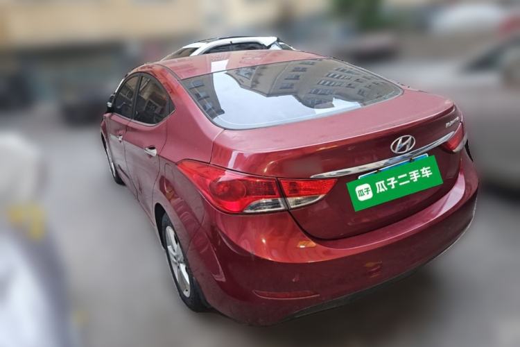 Used Hyundai Elantra (5th Generation / Langdong) 2012 1.6L Automatic Prestige Model Rear Left 45 Deg