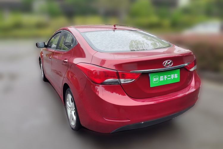 Used Hyundai Elantra (5th Generation / Langdong) 2012 1.6L Automatic Fashion Edition Rear Left 45 Deg