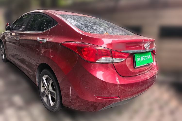 Used Hyundai Elantra (5th Generation / Langdong) 2012 1.6L Manual Leading Model Rear Left 45 Deg