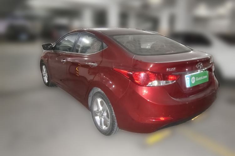 Used Hyundai Elantra (5th Generation / Langdong) 2012 1.6L Manual Leading Model Rear Left 45 Deg