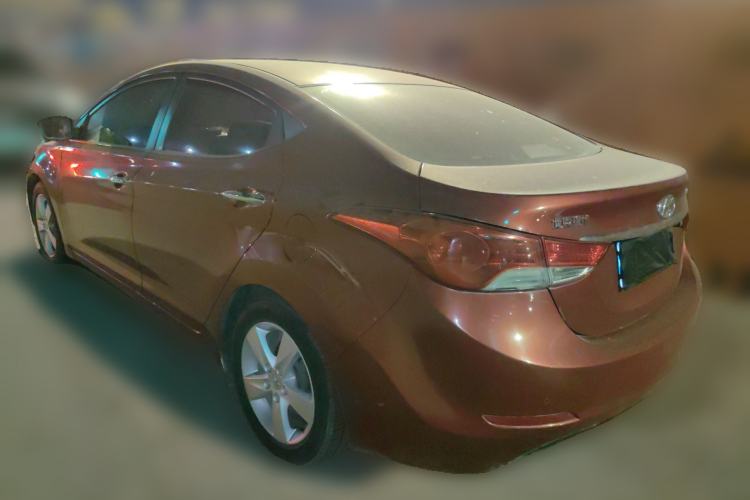 Used Hyundai Elantra (5th Generation / Langdong) 2012 1.6L Manual Leading Model Rear Left 45 Deg