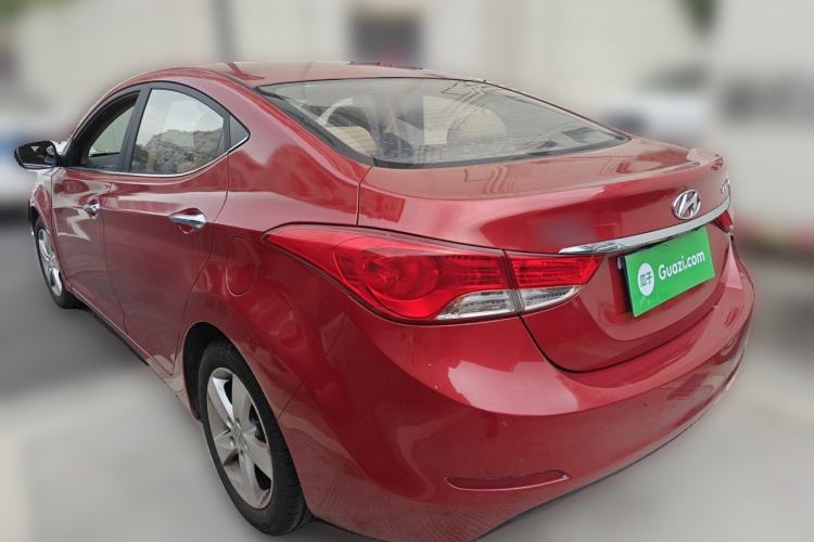 Used Hyundai Elantra (5th Generation / Langdong) 2012 1.6L Automatic Prestige Model Rear Left 45 Deg