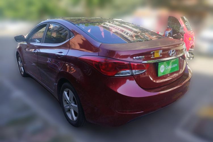 Used Hyundai Elantra (5th Generation / Langdong) 2012 1.6L Automatic Prestige Model Rear Left 45 Deg