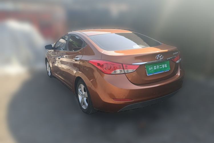 Used Hyundai Elantra (5th Generation / Langdong) 2012 1.6L Automatic Leading Model Rear Left 45 Deg
