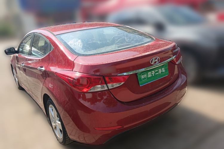 Used Hyundai Elantra (5th Generation / Langdong) 2012 1.6L Manual Leading Model Rear Left 45 Deg