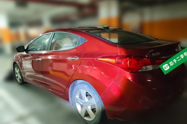 Used Hyundai Elantra (5th Generation / Langdong) 2012 1.6L Automatic Prestige Model Rear Left 45 Deg